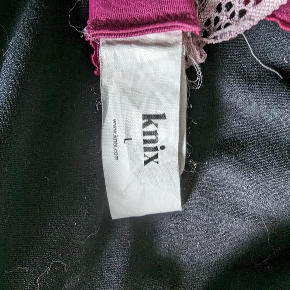 Knix Nirvana Lace Deep-V Bra Large - Picture 6 of 6